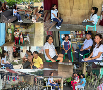 PASAR Foundation Conducts Home Visitation and Parents Interview for Vocational Skills Training Applicants